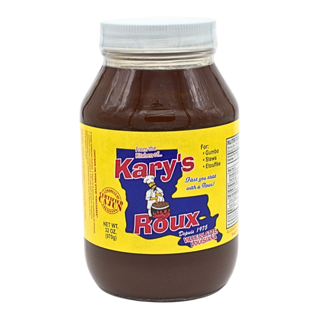 Packet Dark Roux Kary's Original Dark Roux, 32 oz. – Kary's Roux