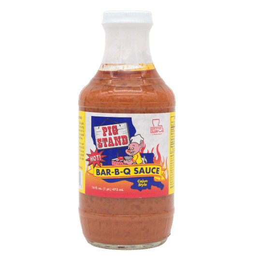 Pig Stand “HOT” Bar-B-Que Sauce, 16 oz.